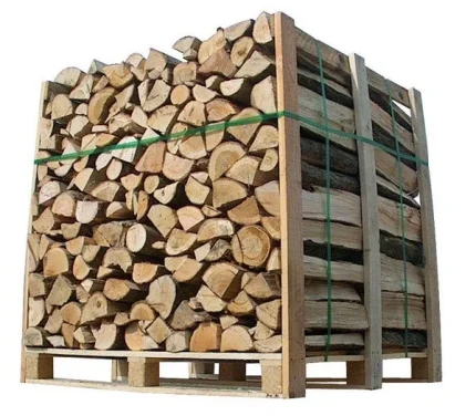 Palette de 1,5 Stère : Bûches de Bois de Chauffage en 50 cm