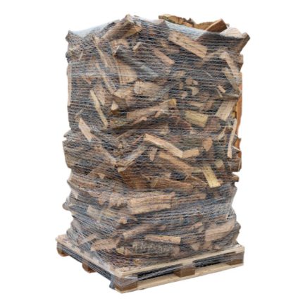 Ballot sur Palette 2 Stères : Bois de Chauffage – Bûches de 25 cm (Mélange Bois Durs)