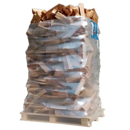 Ballot sur Palette 2 m³ : Bois de Chauffage Extra Sec – Bûches de 40 cm (~2,1 Stères)