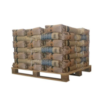 Demi-Palette de 525 kg : Pellets BADGER (35 Sacs de 15 kg en Papier Recyclé)